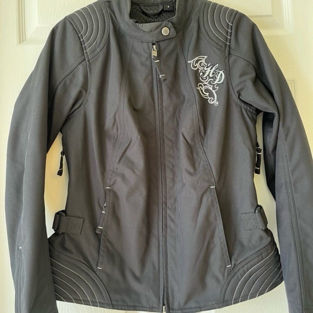 Harley-Davidson Women's Gray Utility Jacket with Embroidery